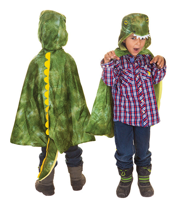 Great Pretenders - T-Rex Hooded Cape Dress Up