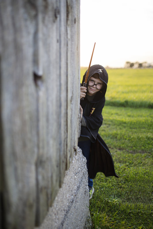 Great Pretenders - Wizard Cloak with Glasses Dress Up