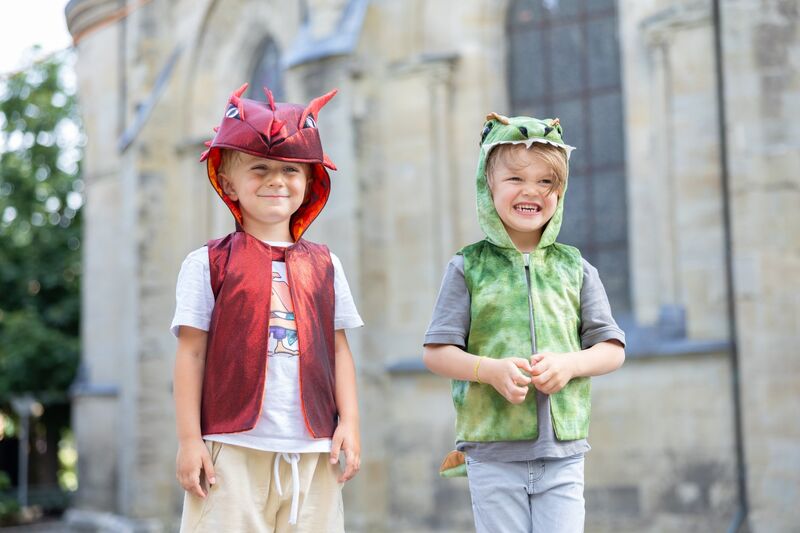 Great Pretenders - All Day Green Dino Vest