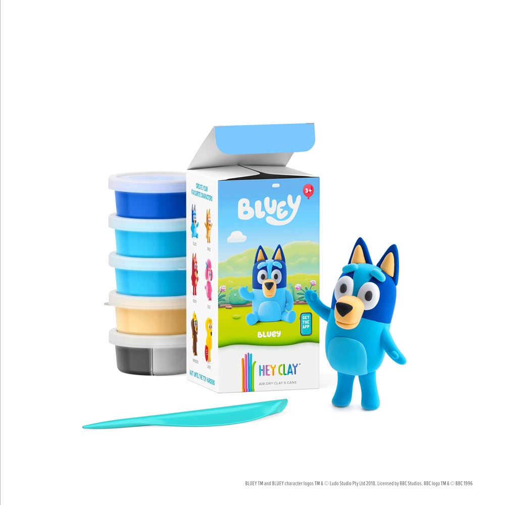 Hey Clay - Bluey Series Single Character (Select Character)