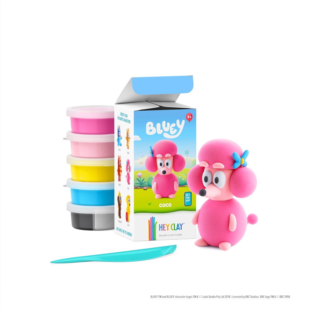 Hey Clay - Bluey Series Single Character (Select Character)