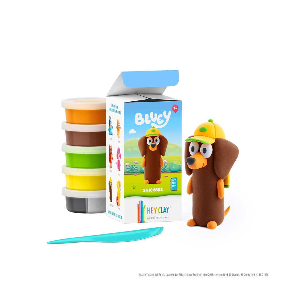 Hey Clay - Bluey Series Single Character (Select Character)