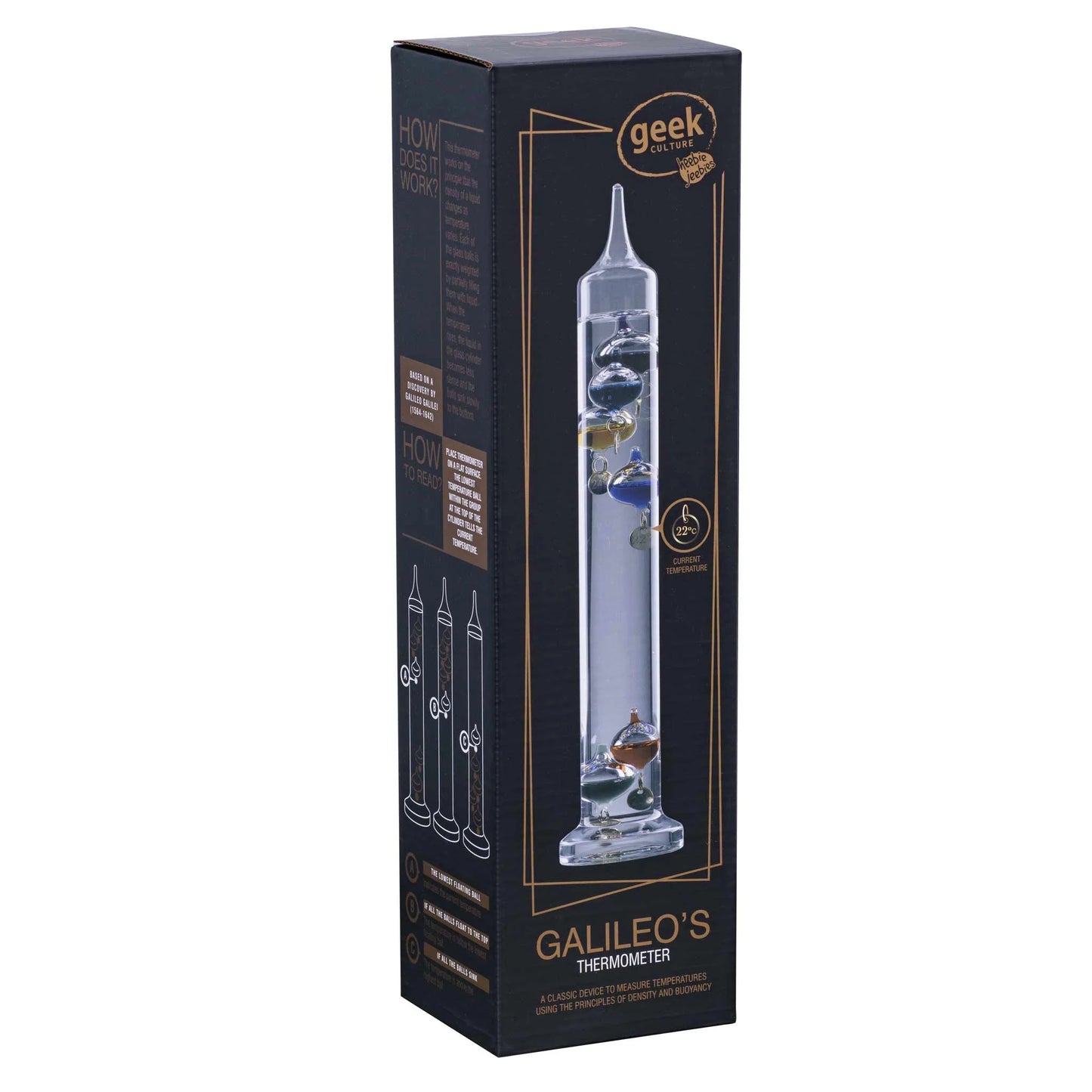 Heebie Jeebies Galileo Thermometer 28cm