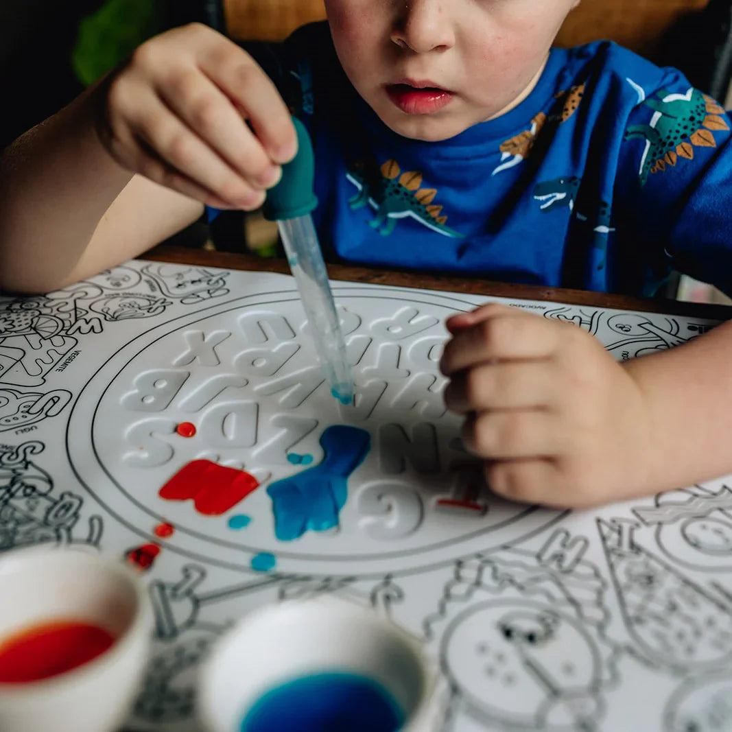 Hey Doodle Sensory Mat - Alphabet Soup