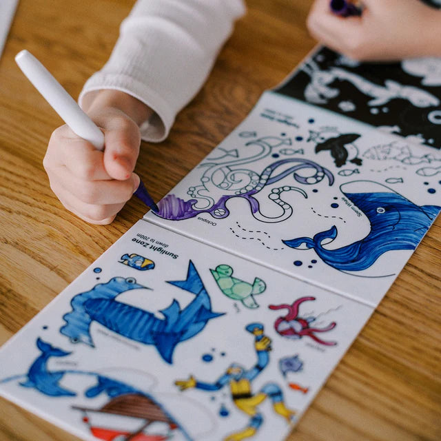 Hey Doodle Colouring Book - Above and Below Tales