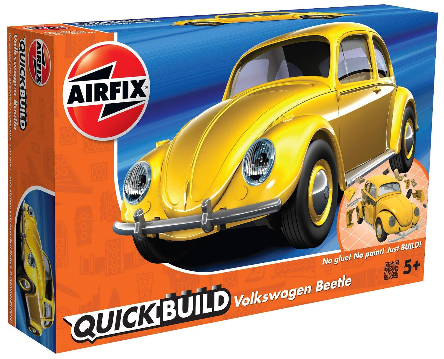 Airfix Quickbuild VW Beetle Yellow J6023