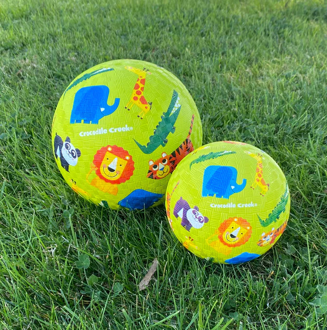 Crocodile Creek Playground Ball Jungle 7"