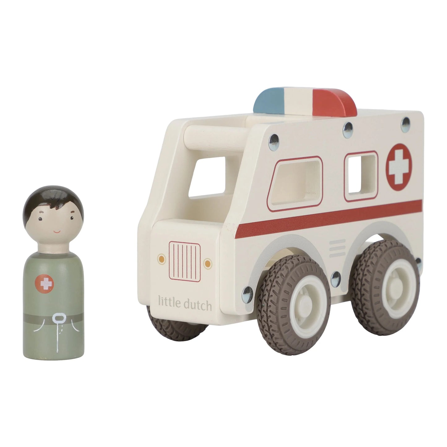 Little Dutch - Wooden Ambulance