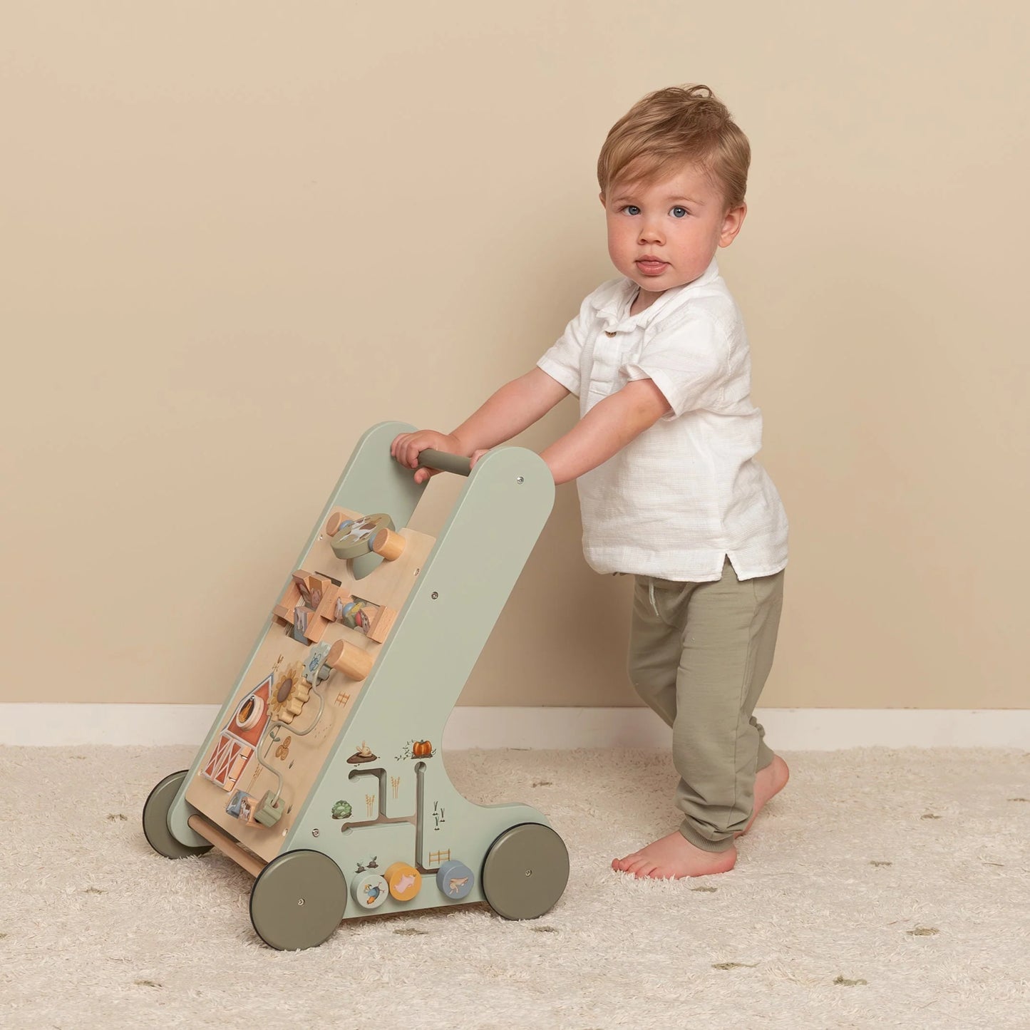 Little Dutch - Little Farm | Wooden Activity Walker