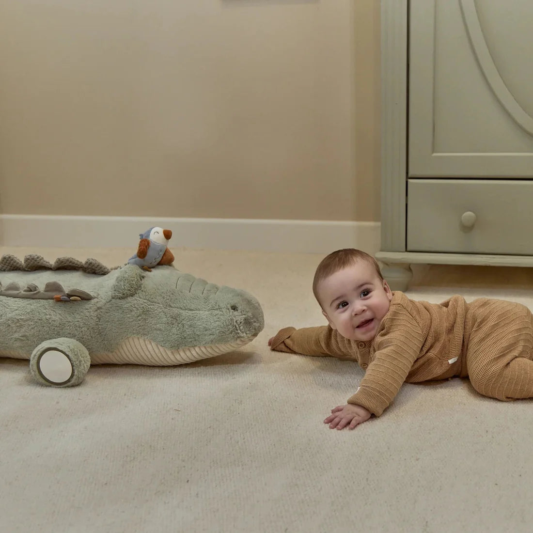 Little Dutch - Safari Friends | Activity Cuddle - Crocodile