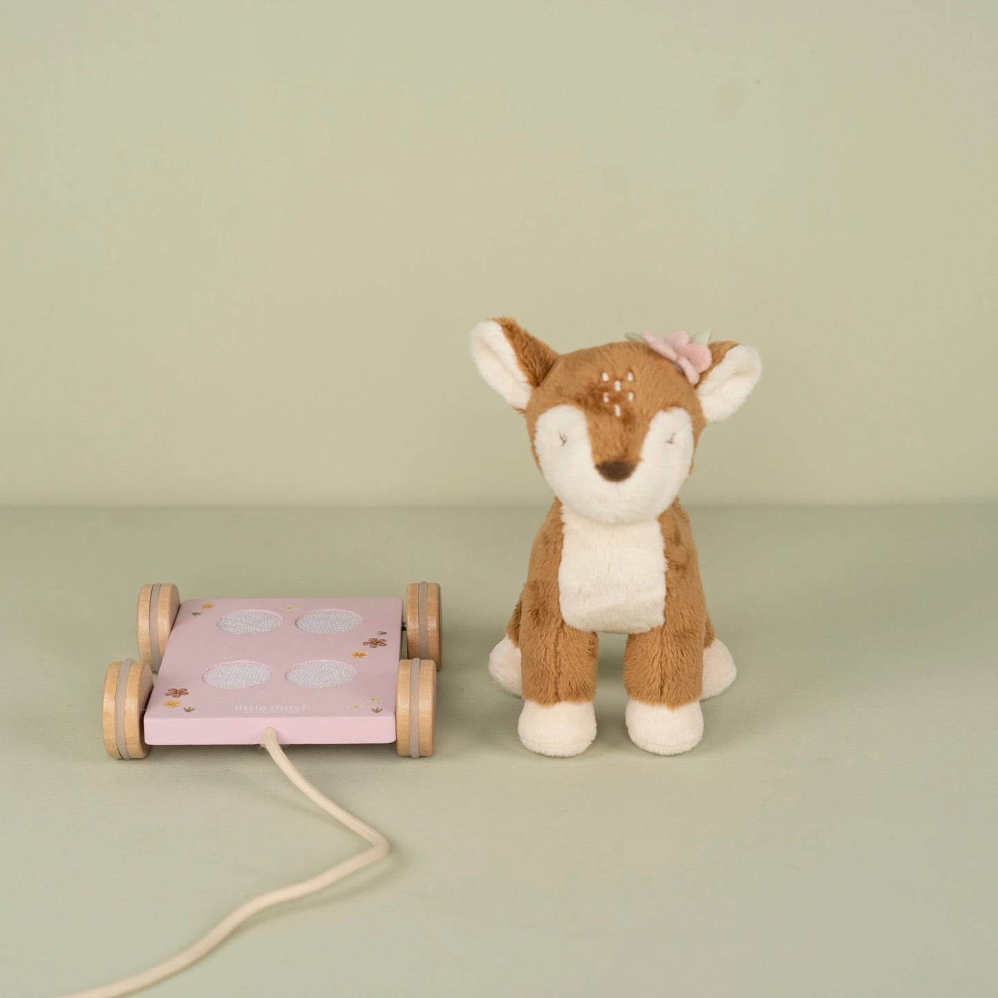 Little Dutch - Fairy Garden | Pull-Along Deer