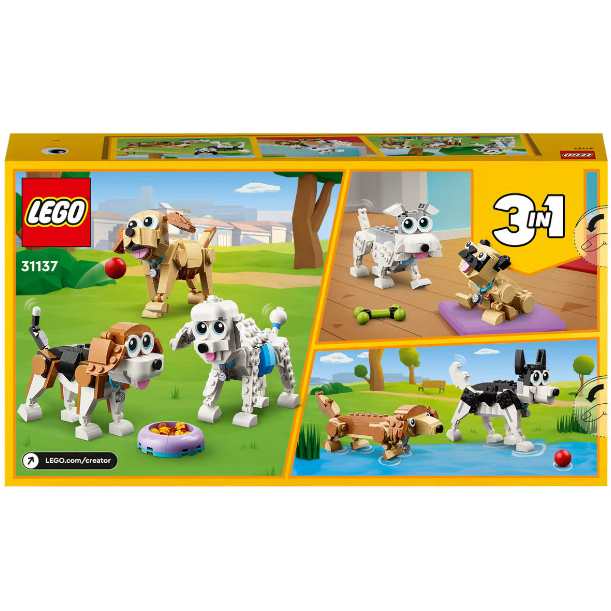 LEGO Creator Adorable Dogs 31137 7