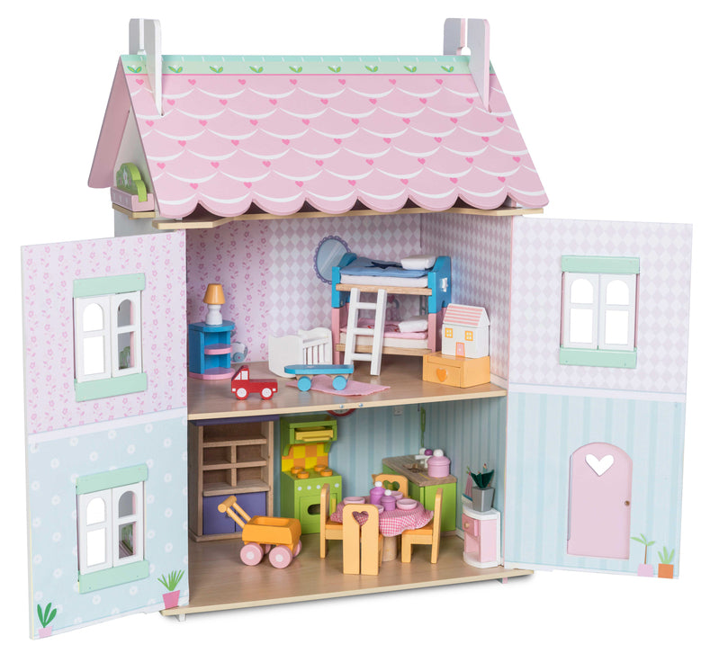 Le Toy Van Daisylane Sweetheart Cottage with Furniture