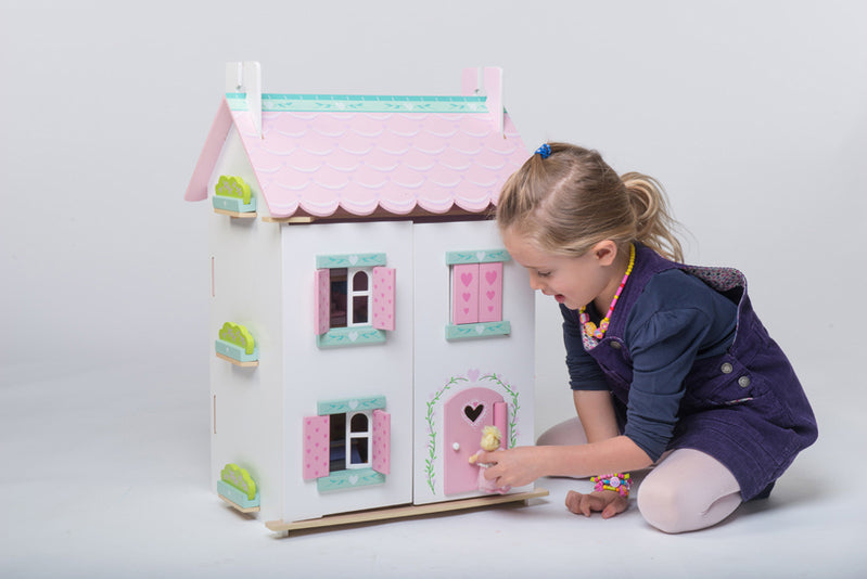 Le Toy Van Daisylane Sweetheart Cottage with Furniture