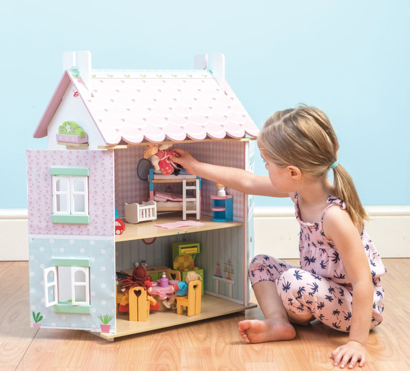 Le Toy Van Daisylane Sweetheart Cottage with Furniture