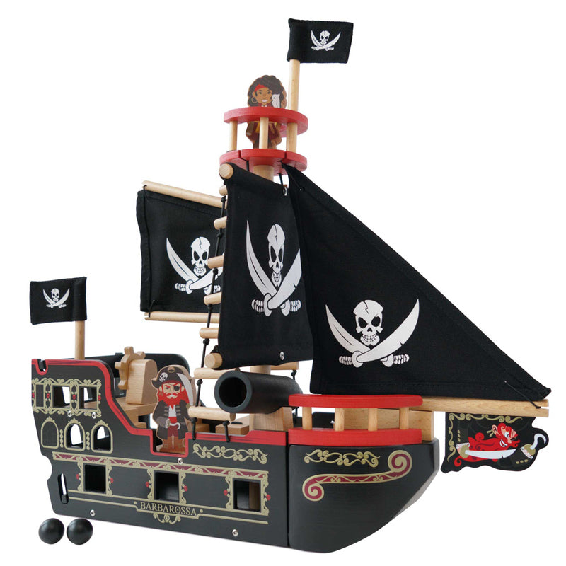 Le Toy Van Pirate Ship Barbarossa