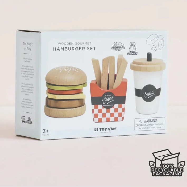 Le Toy Van Hamburger Set