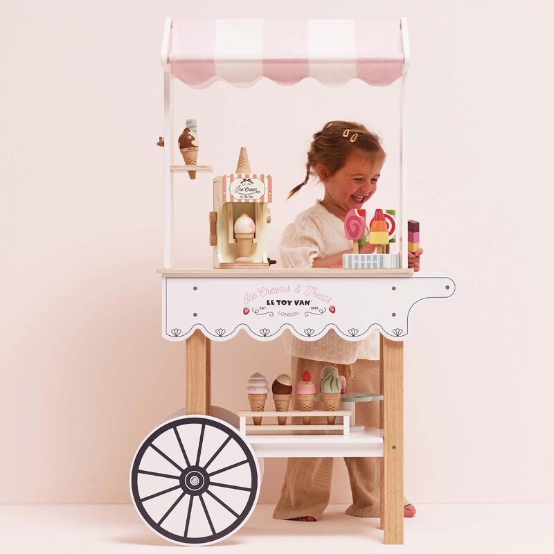 Le Toy Van Ice Cream and Treats Trolley