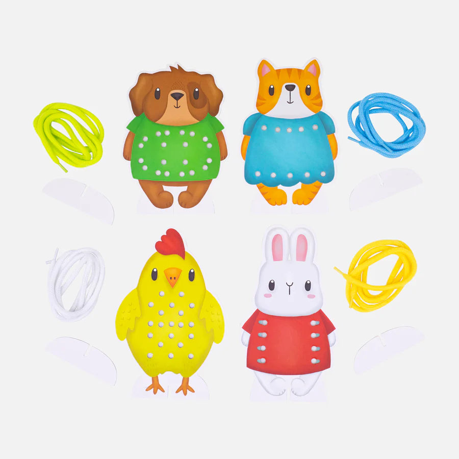 Tiger Tribe Lacing Cards - Little Market