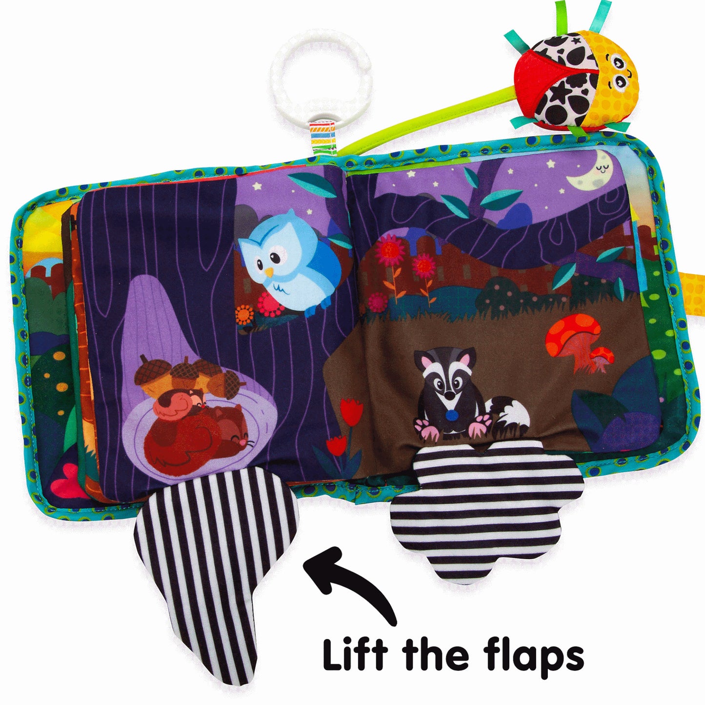 Lamaze Bitty Bugs Soft Day Book 4