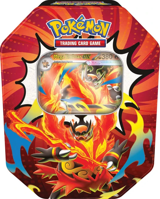 Pokemon TCG: Mega Evolution - Ascended Heroes Tin (Assorted)