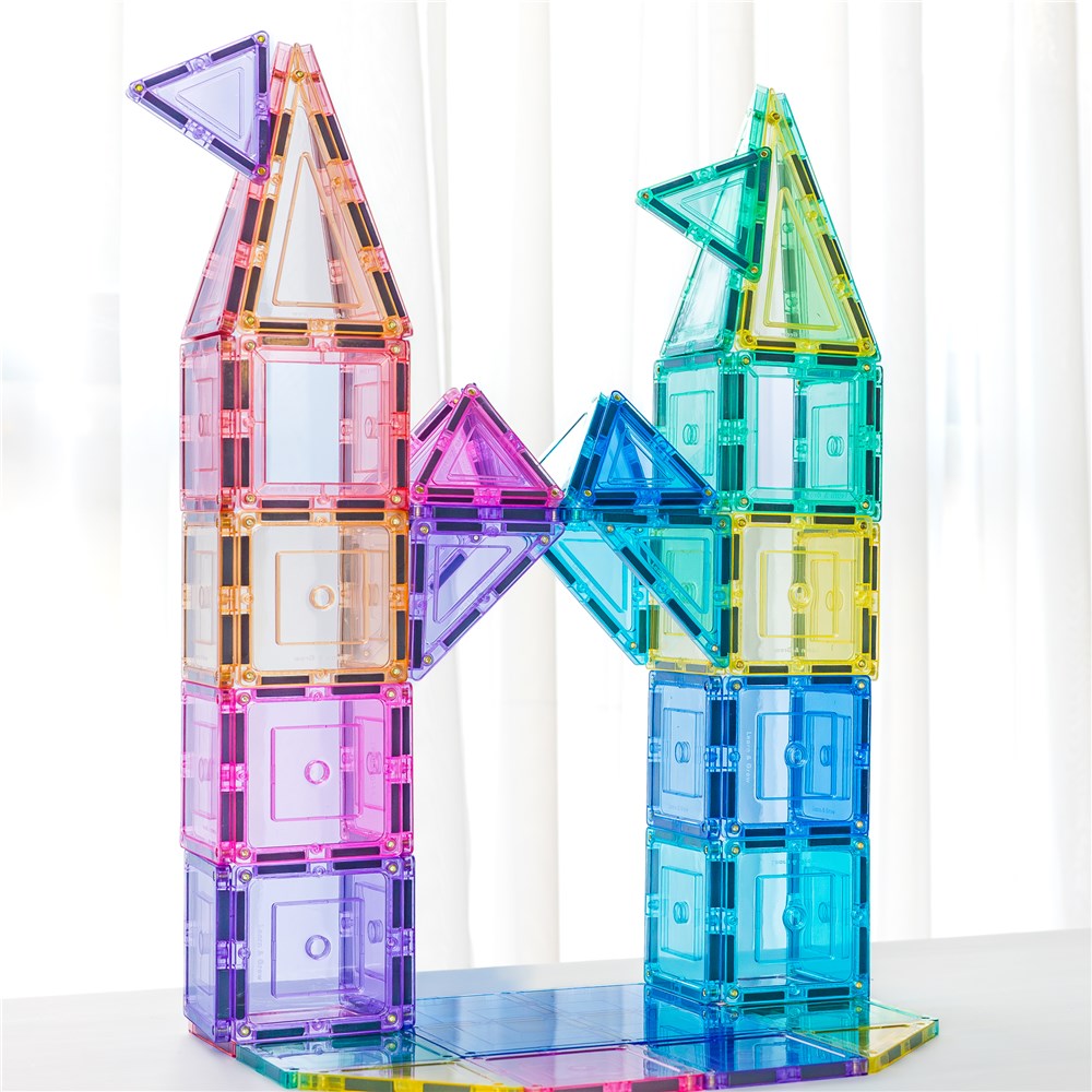 TileTek - 112 Piece Pastel Builders Set