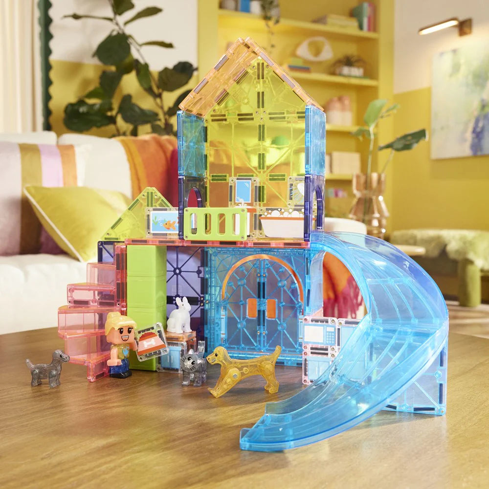 Magna-Tiles Pet Playhouse - 50 Piece Set