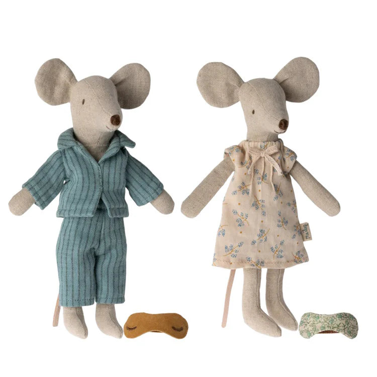 Maileg Mum And Dad Mice in Box