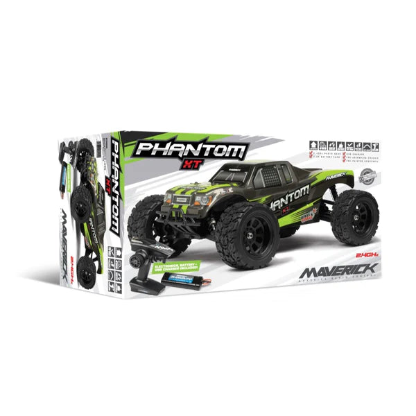 Maverick Phantom XT 1/10 Brushed Electric RC Monster Truck