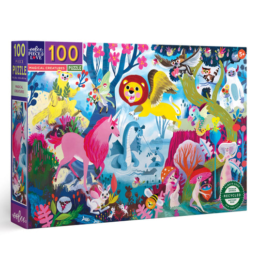 Eeboo Puzzle Magical Creature 100pc