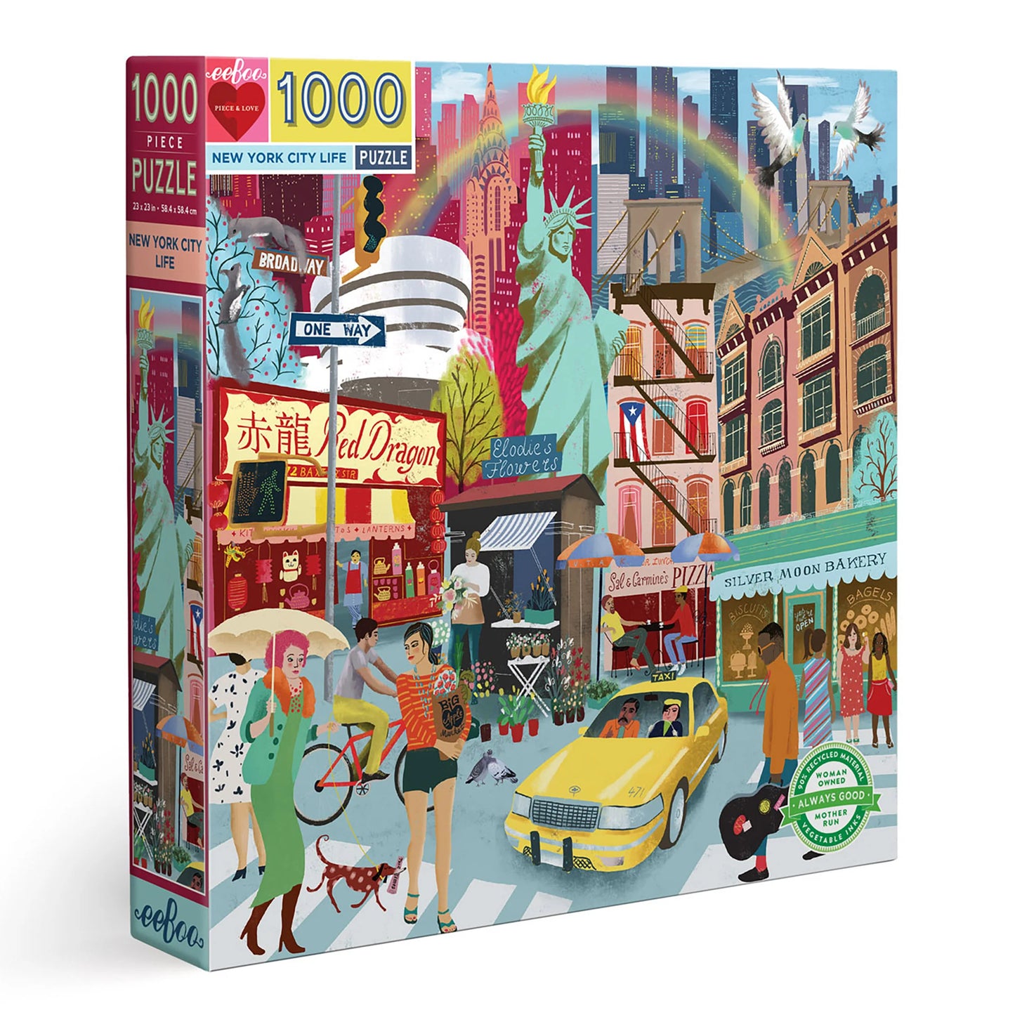 Eeboo Puzzle New York City 1000pc