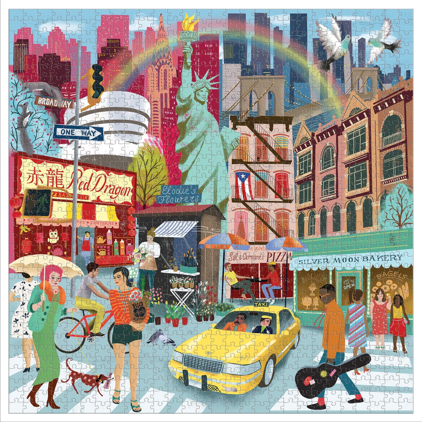 Eeboo Puzzle New York City 1000pc