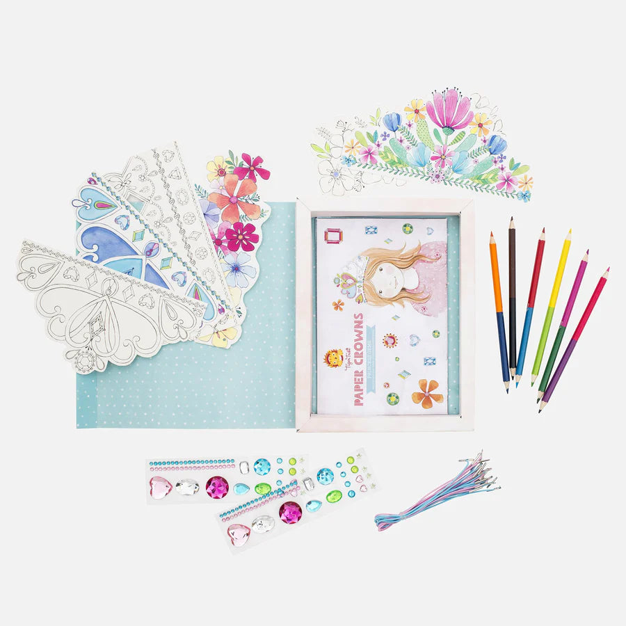 Tiger Tribe Paper Crowns - Princess Gems