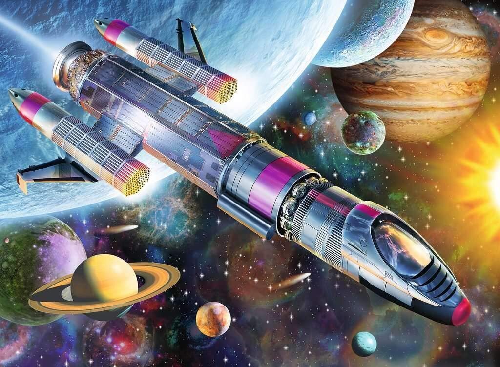 Ravensburger Puzzle Mission in Space 100pc