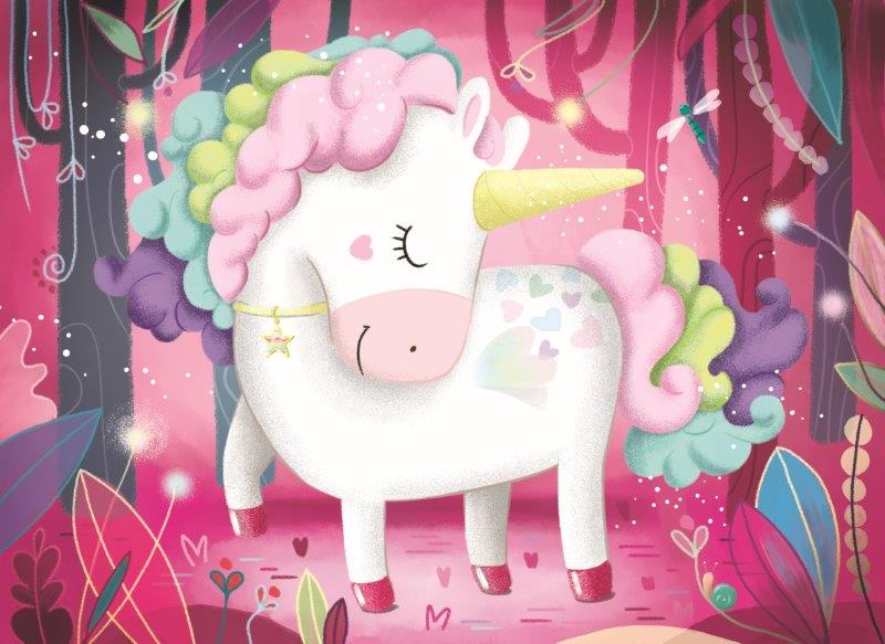 Sassi Book and Giant Puzzle - The Magic Unicorn