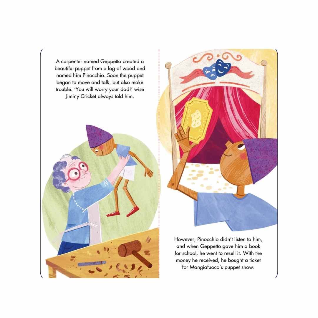 Sassi Puzzle and Book Set - Pinocchio