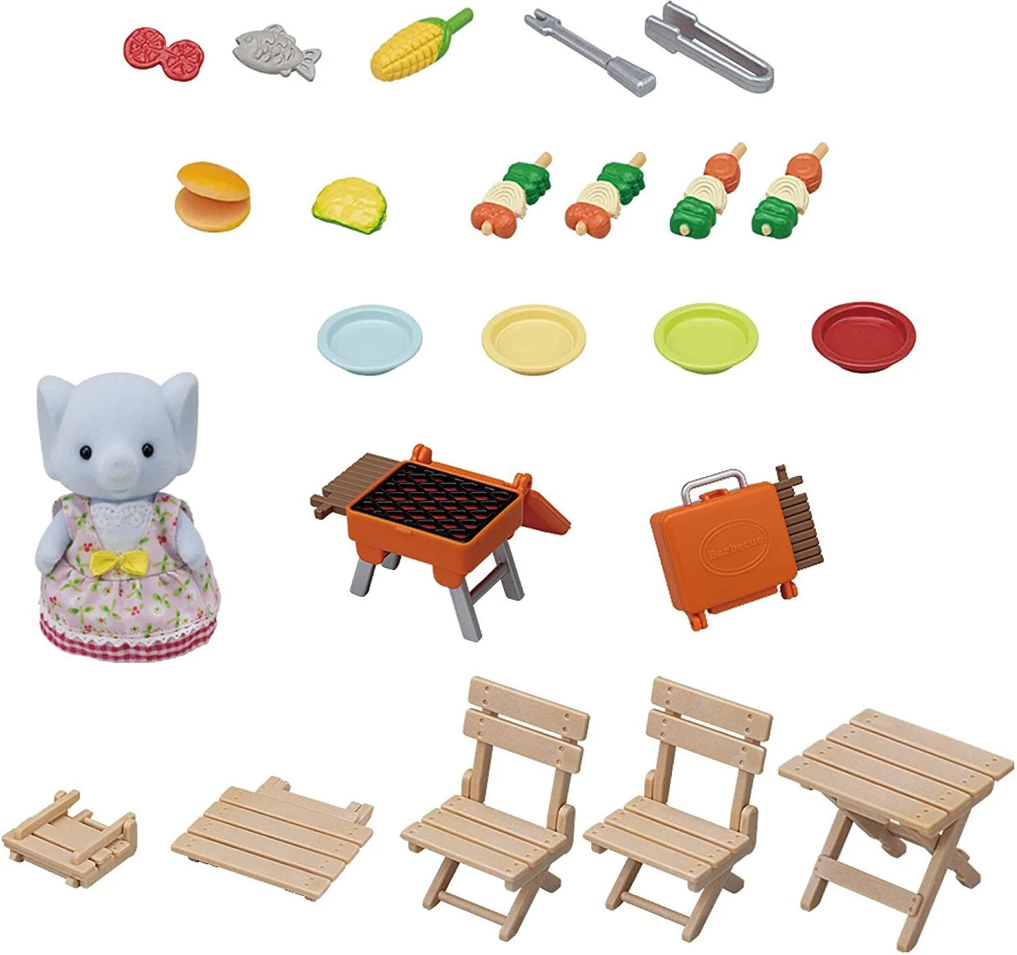 Sylvanian Families BBQ Picnic Set