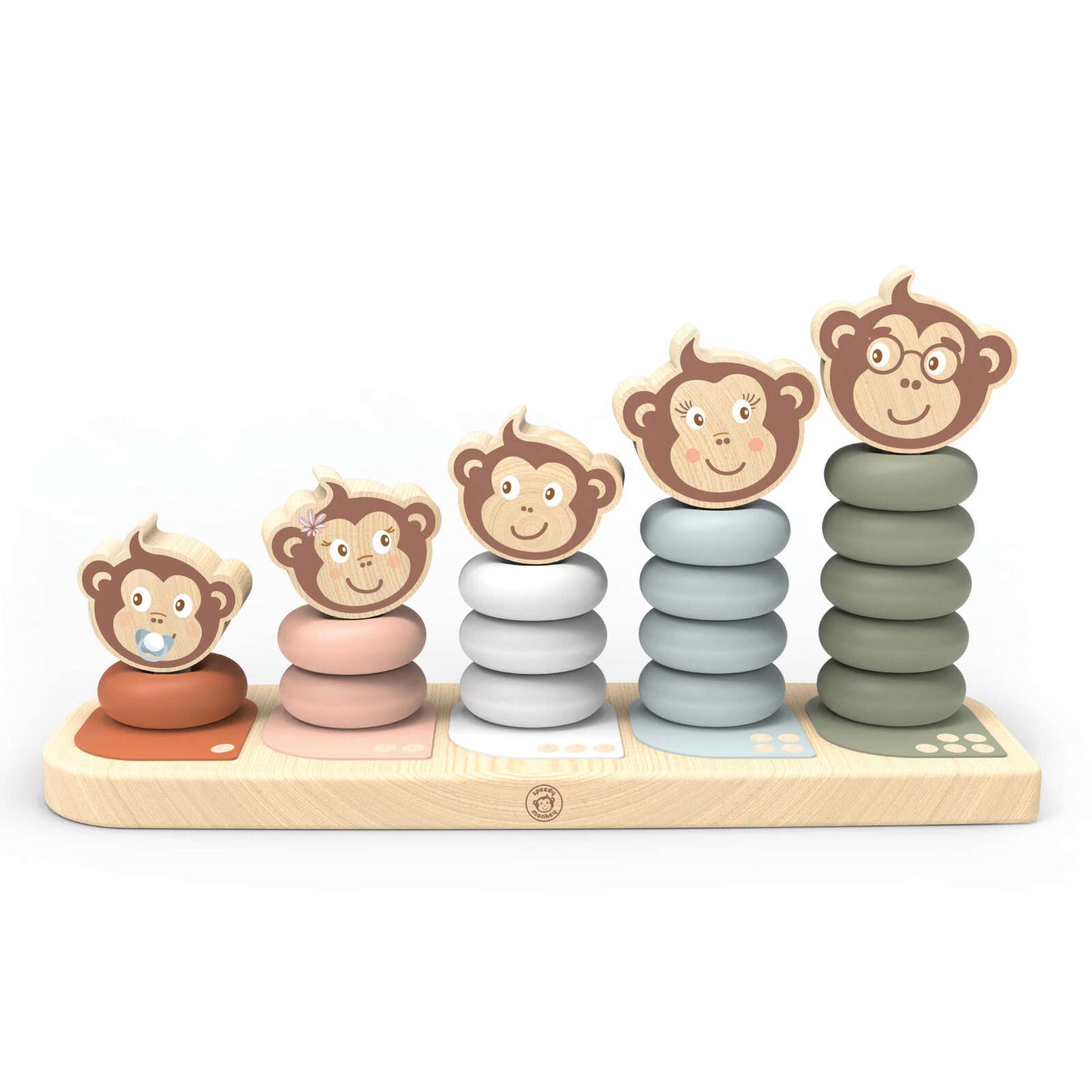 Speedy Monkey - Monkey Family Stacker