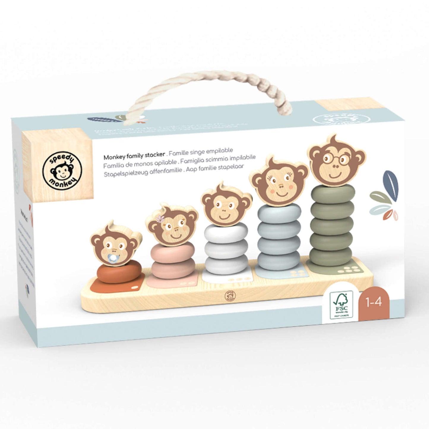 Speedy Monkey - Monkey Family Stacker