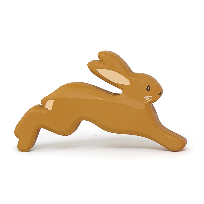 Tender Leaf Hare Wooden Animal