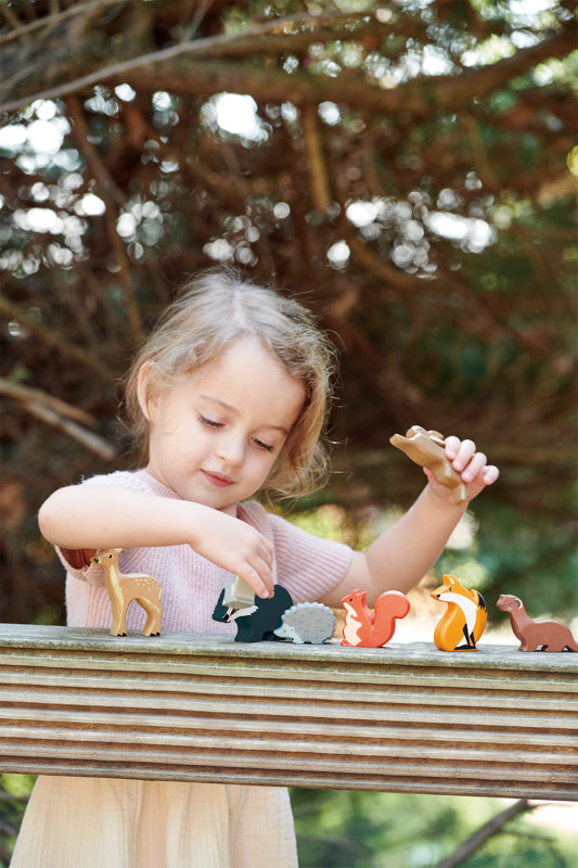 Tender Leaf Hare Wooden Animal