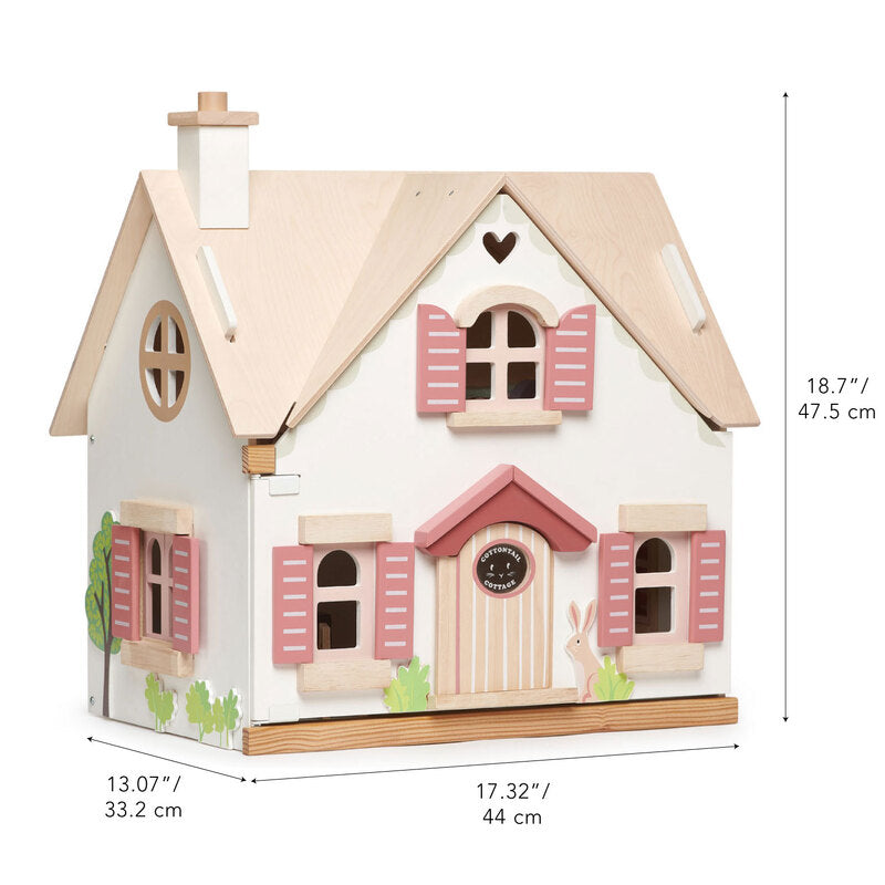 Tender Leaf Wooden Cottontail Cottage