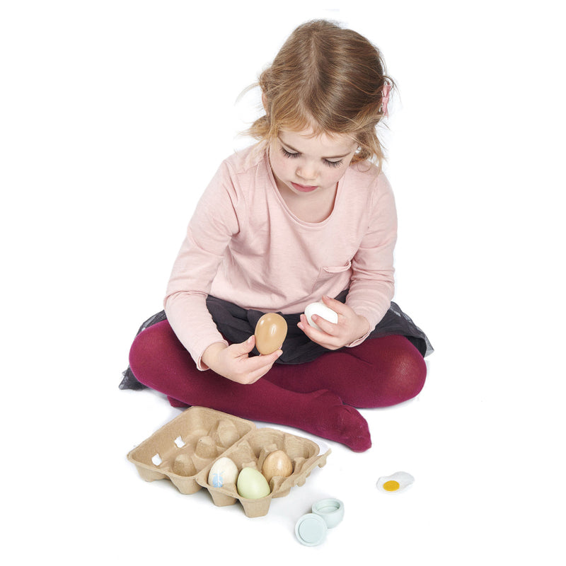 Tender Leaf Wooden Eggs