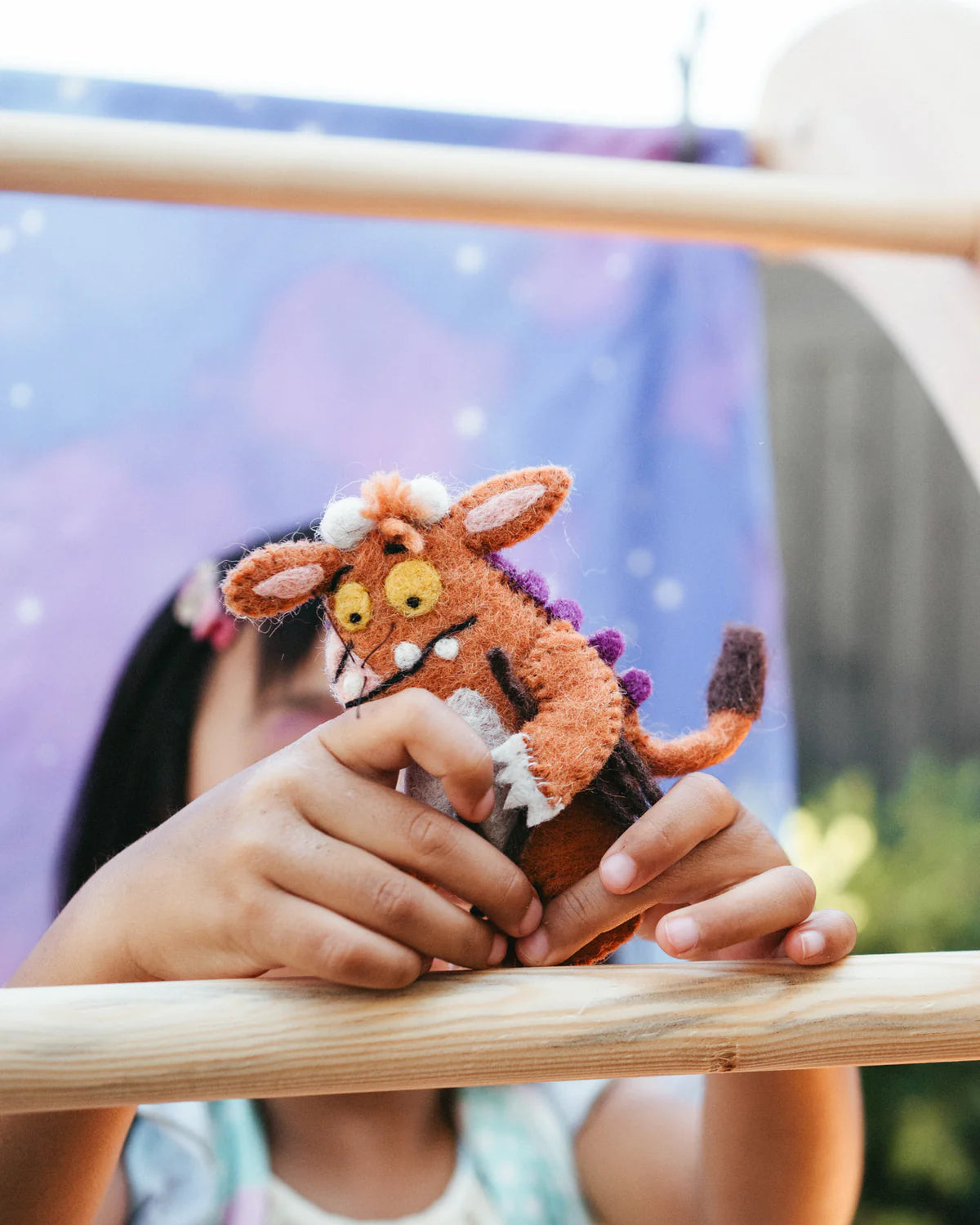 Tara Treasures - The Gruffalo's Child Finger Puppets Set