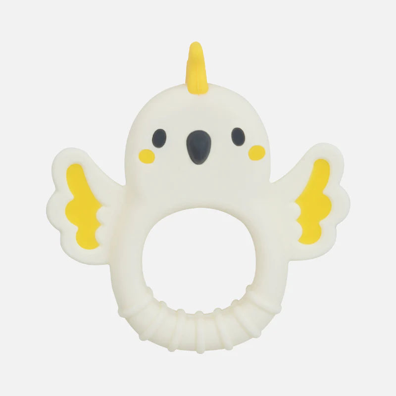 Tiger Tribe Silicone Teether - Cockatoo