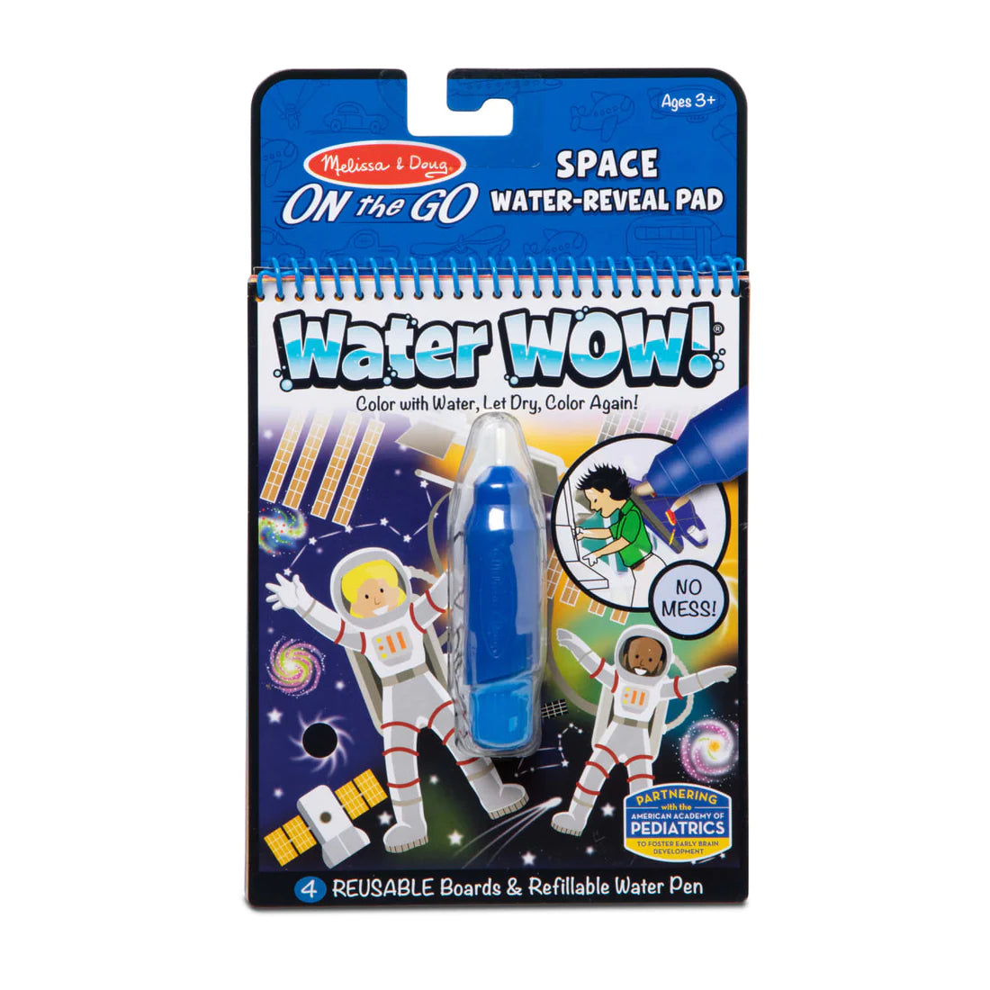 Melissa and Doug On the Go Water Wow Reveal Pad - Space