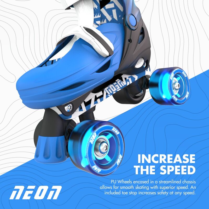 Yvolution - Neon Combo Skates Blue