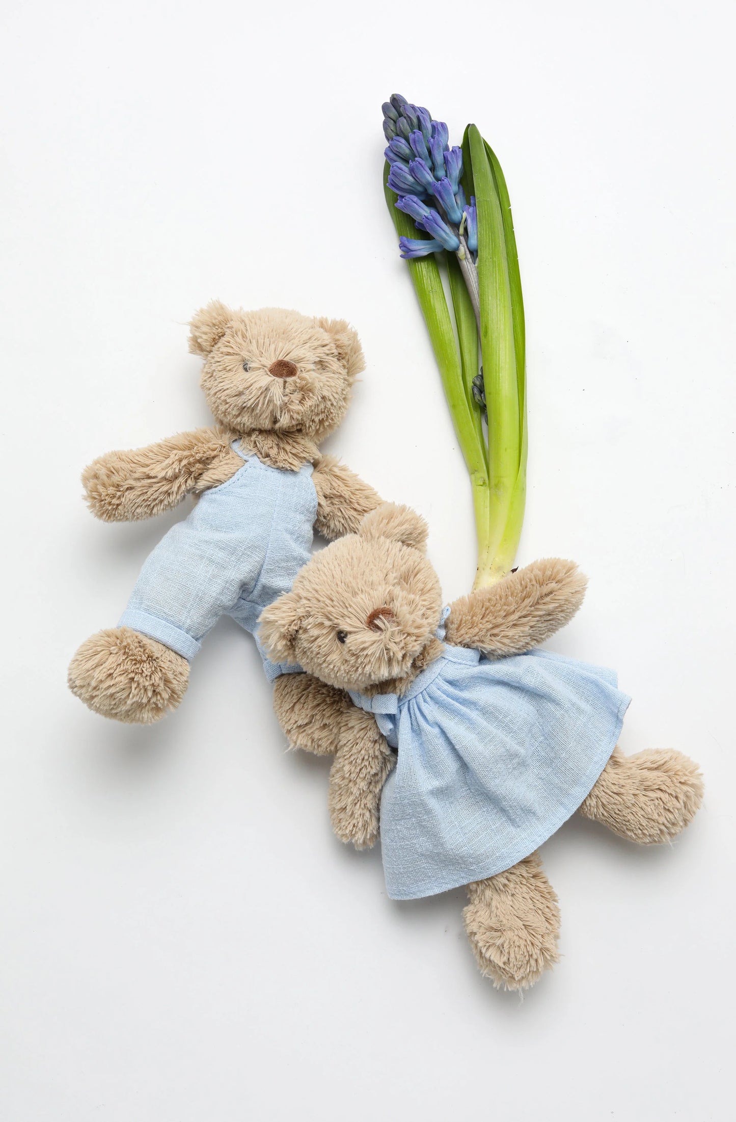 Nana Huchy - Baby Honey Bear - Overalls | Baby Blue