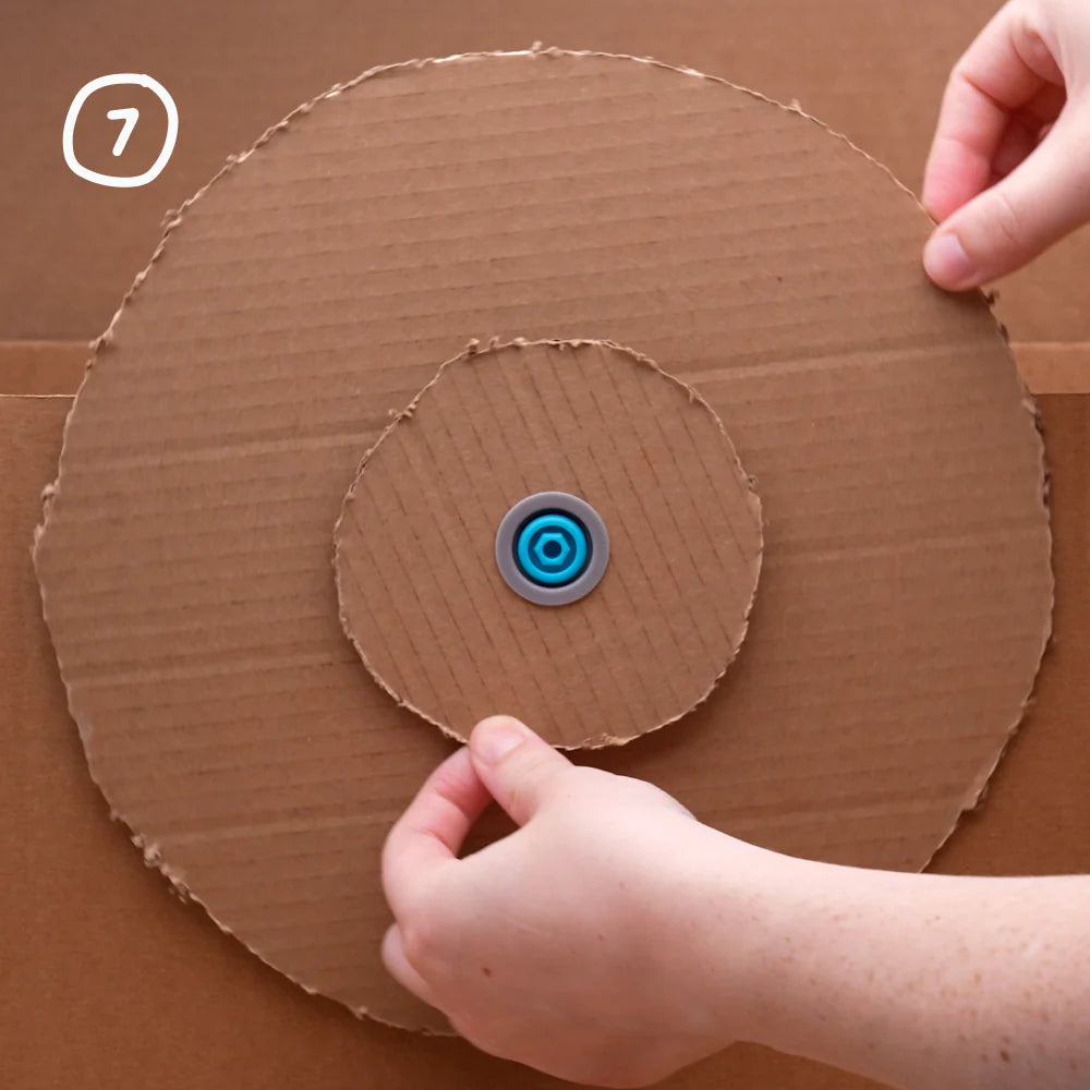Makedo Roto-Ring - Cardboard Construction Rotation Tool