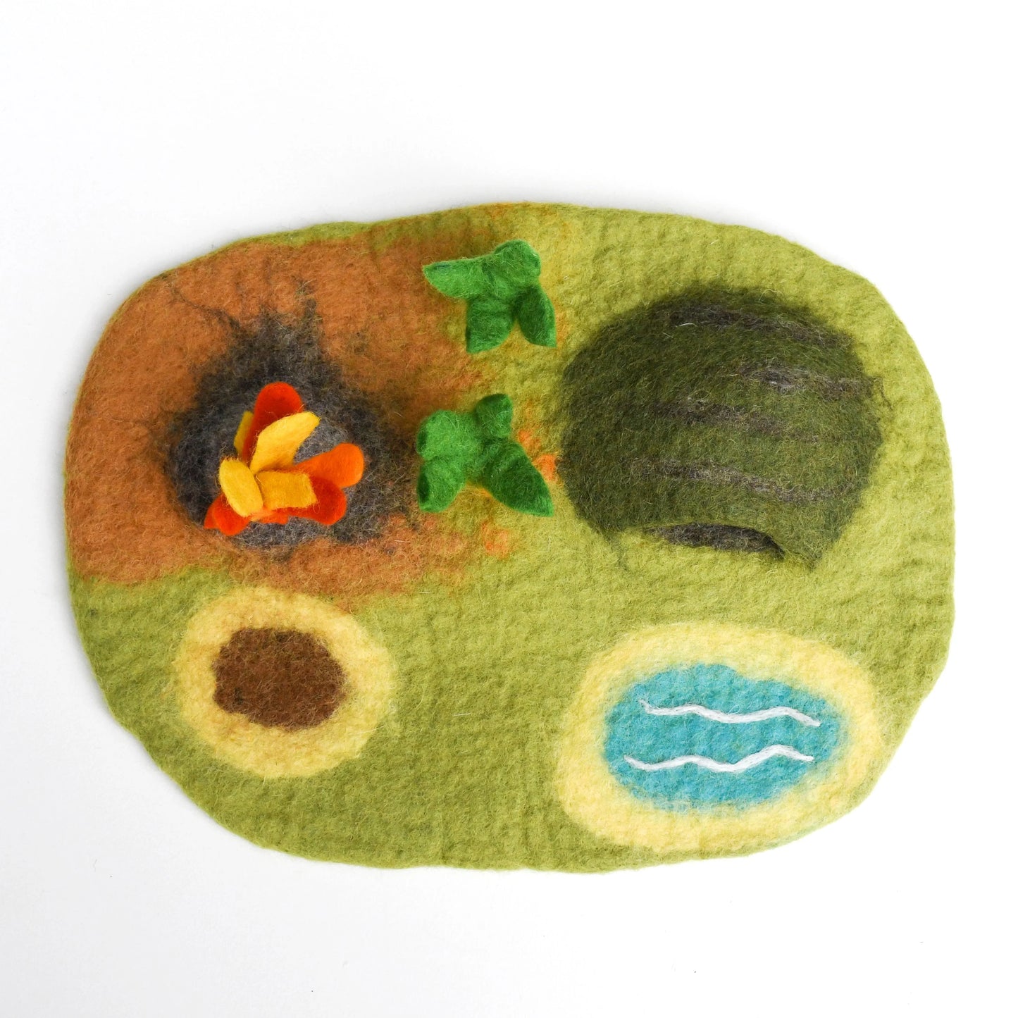 Tara Treasures - Dinosaur Land Play Mat Playscape